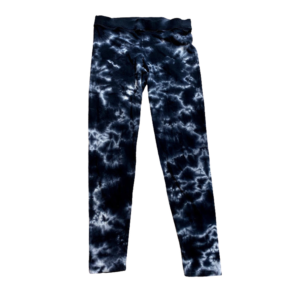 Victoria's Secret PINK Black Tie-Dye Yoga Legging